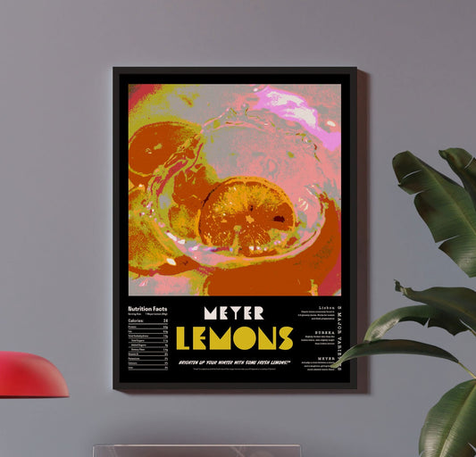 Meyer Lemons Poster