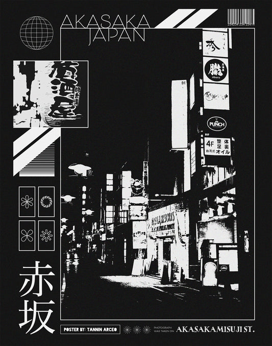 Night in Tokyo Poster